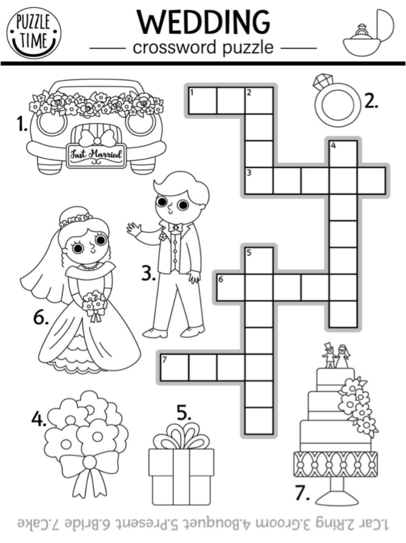 Crossword Puzzles and Weddings