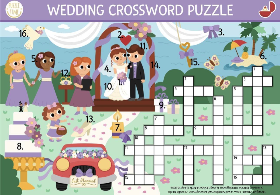 Crossword Puzzles and Weddings: A Simple Trick to Make Your Day More Personal