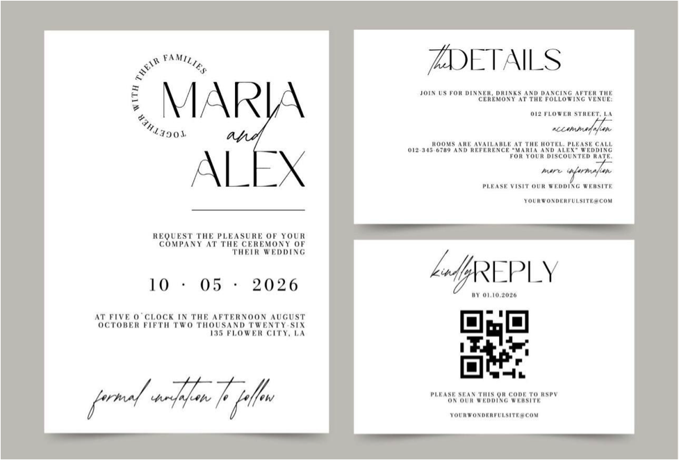 When to Send Save the Dates & Invitations